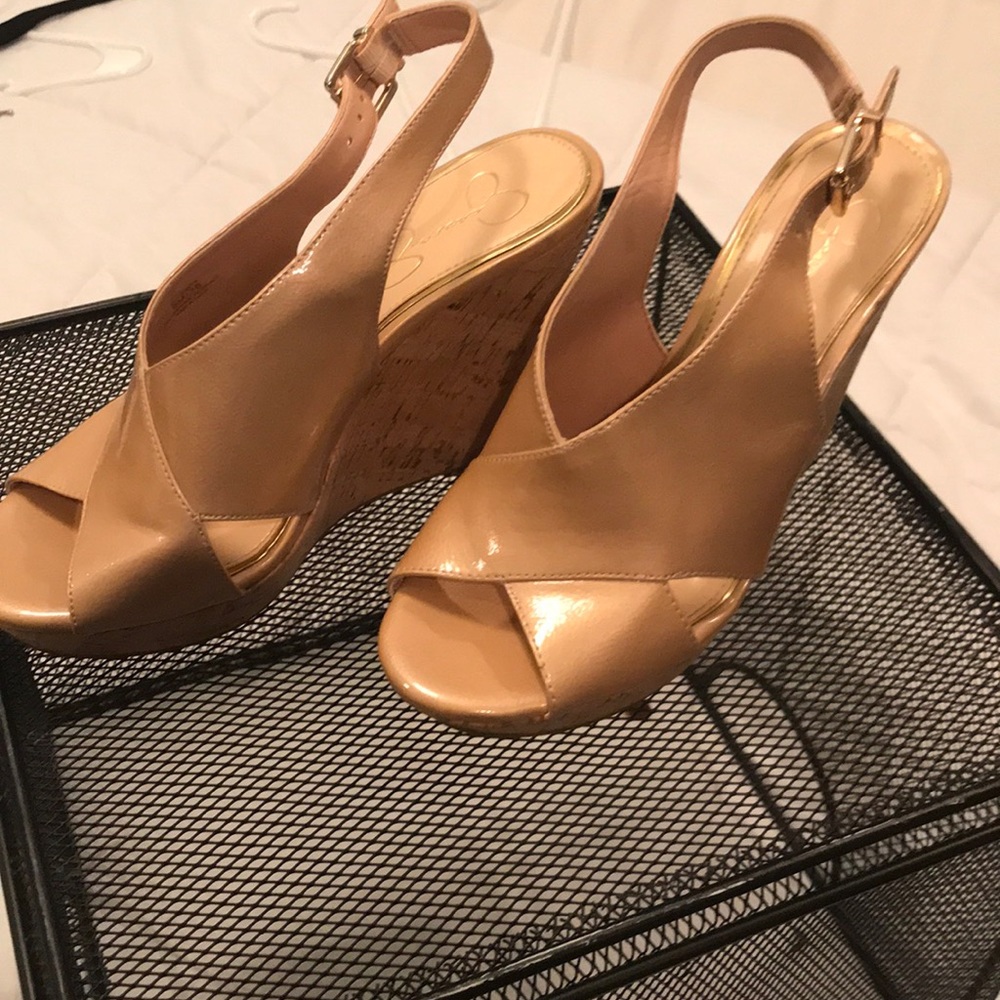 Jessica Simpson wedges